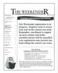 The Weekender Volume 20 Issue 4 2005