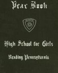 Yearbook, Girls High School, Reading, PA (1916)
