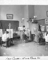 Art class, 1924