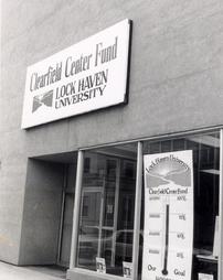 Sign for Clearfield Center Fund