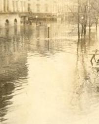 James V. Brown Library in 1936 flood