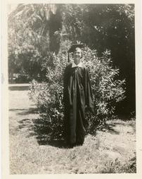 Miriam at Graduation, 1935