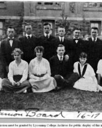 'Dickinson Union' Board of Editors, 1916-17