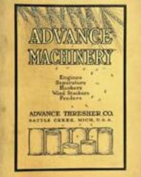 Year book of Advance threshing machinery number 23, 1909-10