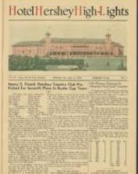 Hotel Hershey Highlights 1935-07-13