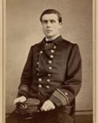 B&W Photograph of Lieutenant Commander James Geddes Maxwell
