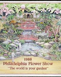 1988 Philadelphia Flower Show. The World Is Your Garden