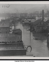 Flood of 1913 at The Island (1913)