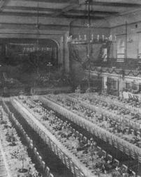 1889 Horticultural Hall Interior View, Banquet for Master Builder's Exchange