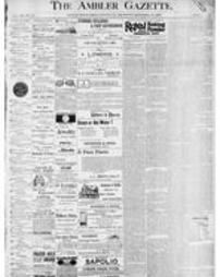 The Ambler Gazette 18950919