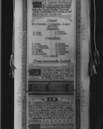 Burgess ticket of the Borough of Rawtenstall, England, 1st June, 1907