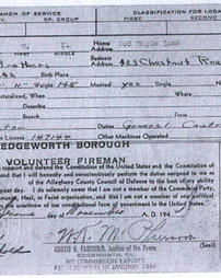 Enrollment Form W. K. McPherson