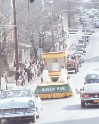 Maple Queen Float in Festival Parade 1969