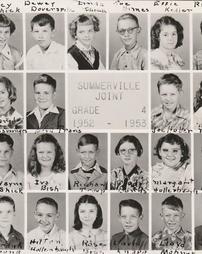 Summerville Joint School grade 4 1952 -1953