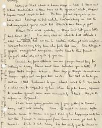 Letter from Warren Johnston to Bobby [Letter 157]