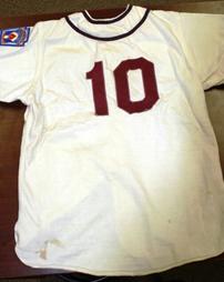 C.M. Little League Baseball Uniform (top/back)