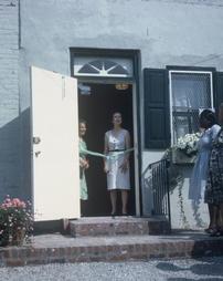 Neighborhood Garden Association. Mary Evans House. Dedication. 1965