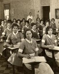 Student nurses at Williamsport Hospital, 1933