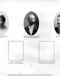 Faculty Members, Williamsport Dickinson Seminary, 1898