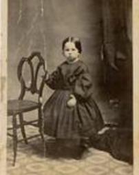B&W Photograph of Sarah 'Sallie' Pollock Linn