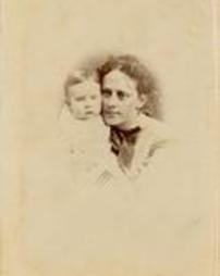 B&W Photograph of Mary E. Billmeyer Linn and Philip Billmeyer Linn