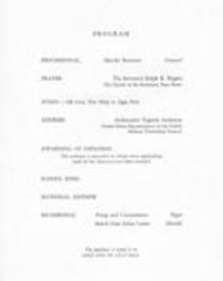 Commencement Program - 1967