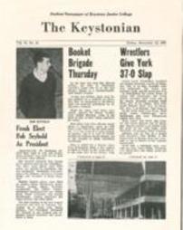 The Keystonian Vol. 35, No. 12 Friday, December 15, 1967