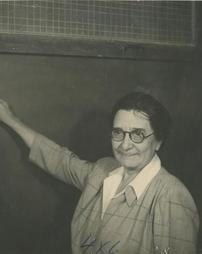 Martha Boyer, Head of Mathematics Department - 1941