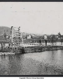 Swinging Bridge at Third Avenue (1877)