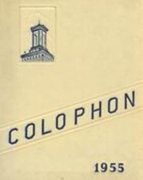 Colophon, Wyomissing High School, Wyomissing, PA (1955)