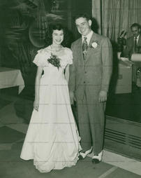 Prom couple, 1948.