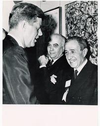 Beltran and Kennedy at the IAPA, 1963