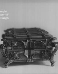 Silver casket, Worshipful Company of Plumbers-- London, left side