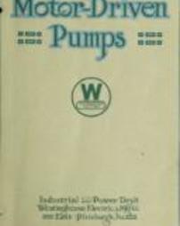 Catalogue 3002-A, section 3082, Motor driven pumps; Motor driven pumps