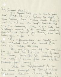 Letter from Bobby Johnston to Warren