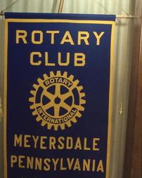 Meyersdale Rotary Flag