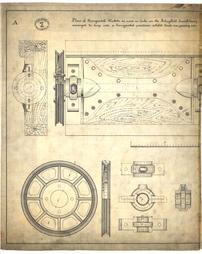 Schuylkill Navigation System Collection Item Mechanical Drawings M-1