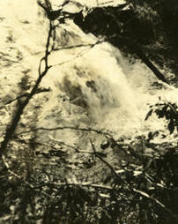 Falls in Muddy Creek, by cemetery