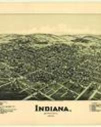 1900 Map of Indiana Borough