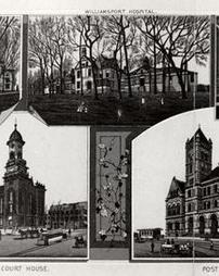 Collage of Williamsport public buildings