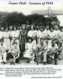 Tennis Club - Summer of 1944