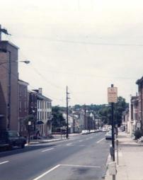 Photograph of Airy and Swede Streets looking west
