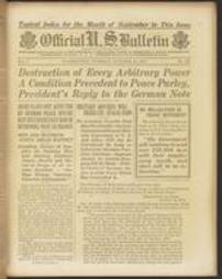Official U.S. bulletin  1918-10-15