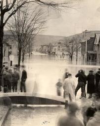 Sixth and Market Streets in 1936 flood