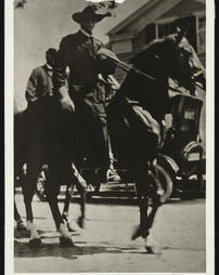 Col. David Gardner in a Parade (circa 1910)