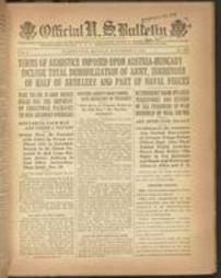Official U.S. bulletin  1918-11-04