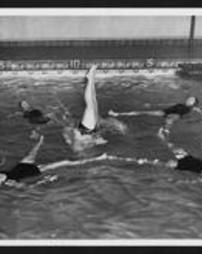 Intermediate synchronized swimming class (5/11/60)