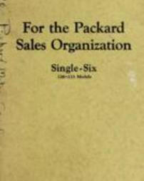 Fifty Reasons for the Packard Single-Six 226-233 models