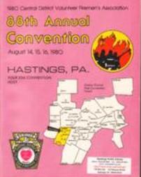 1980 Central District Volunteer Firemen's Association 88th Annual Convention