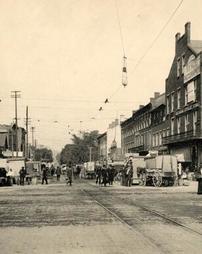 Market Street on market day c. 1900